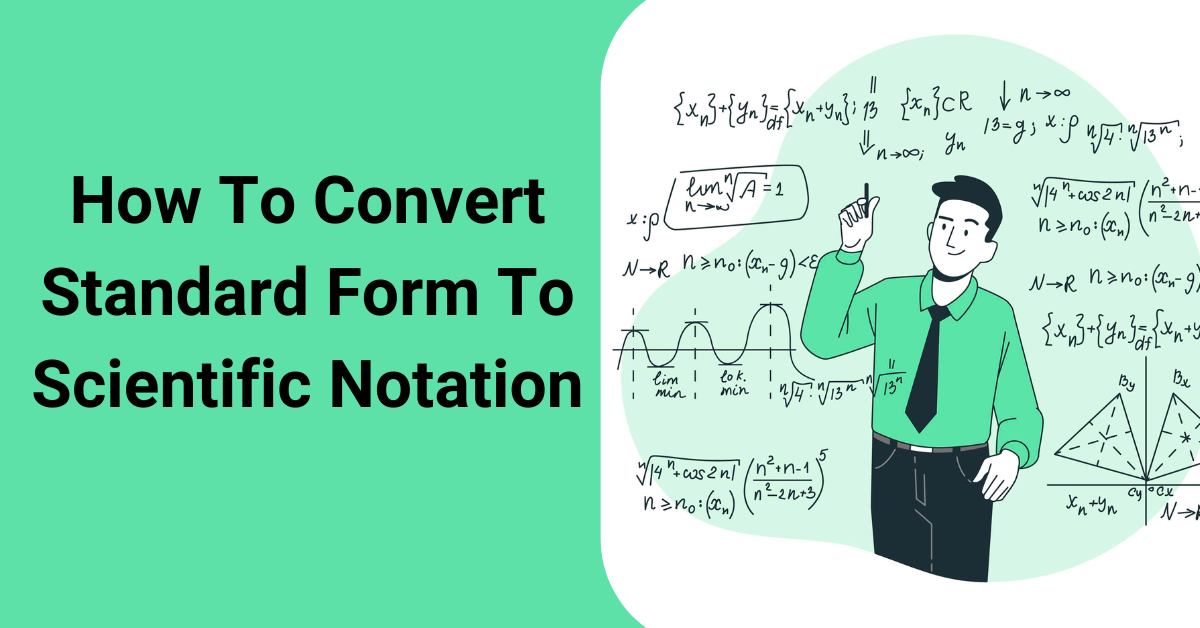 How To Convert Standard Form To Scientific Notation 9456